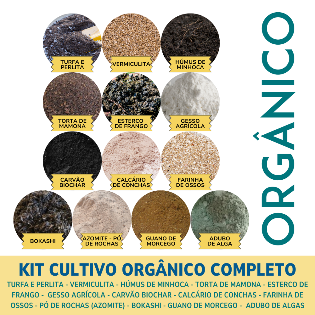 Kit Cultivo Orgânico Completo