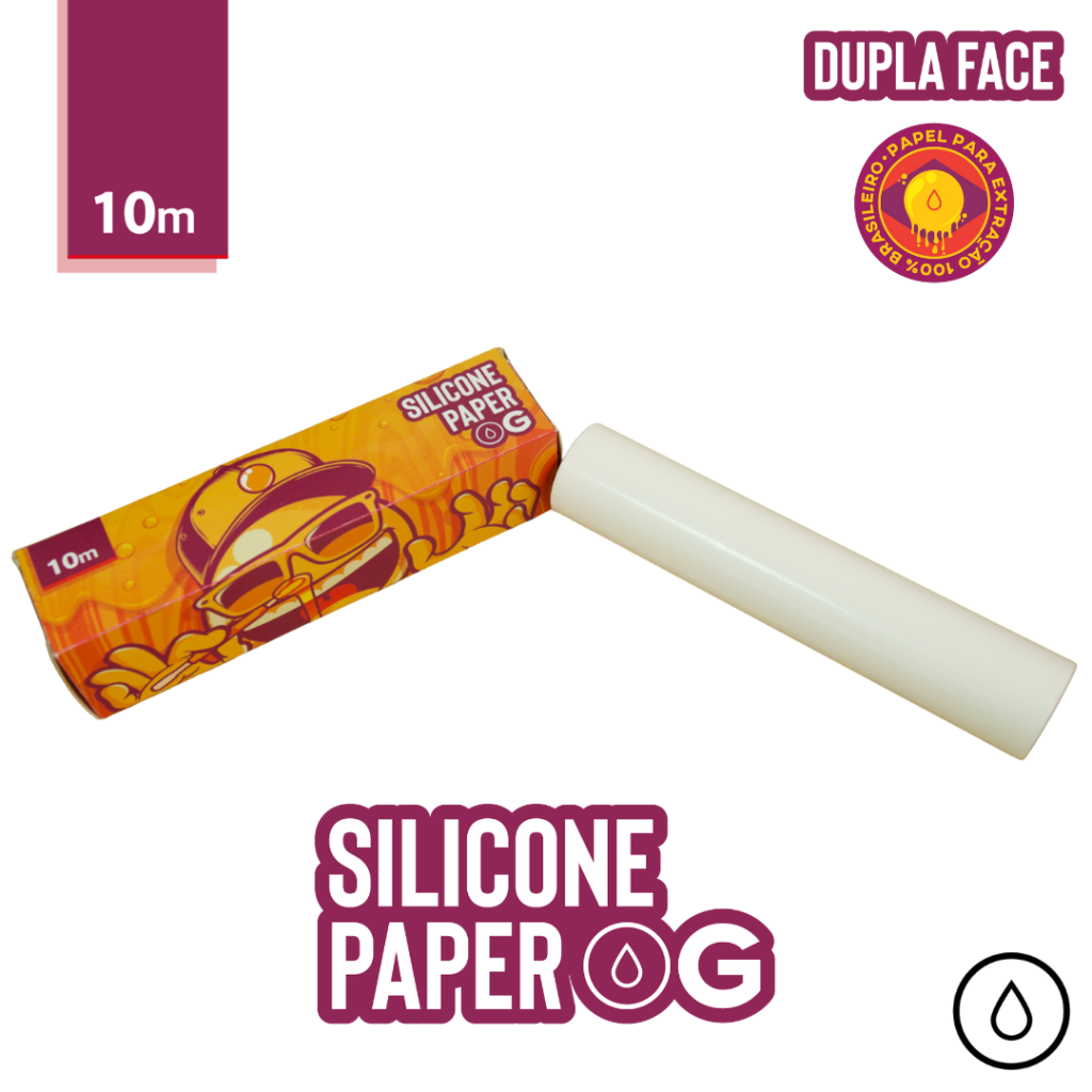 Papel para Rosin Antiaderente - DUPLA FACE - 10M