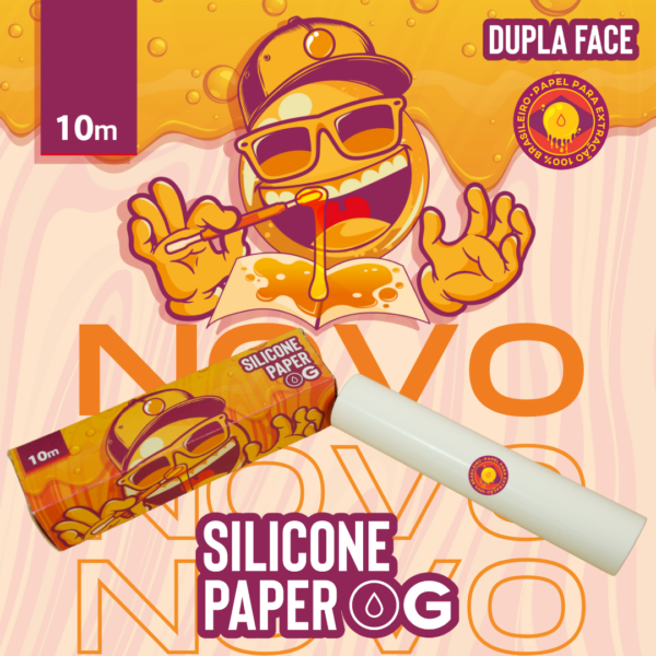 PAPEL SILICONE - DUPLA FACE - 10M