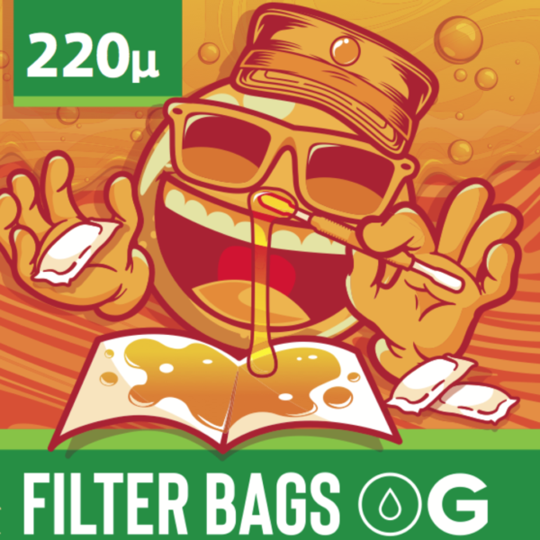 Bolsa Filtro de Rosin - FILTER BAGS 220u - 3.2 x 8 cm