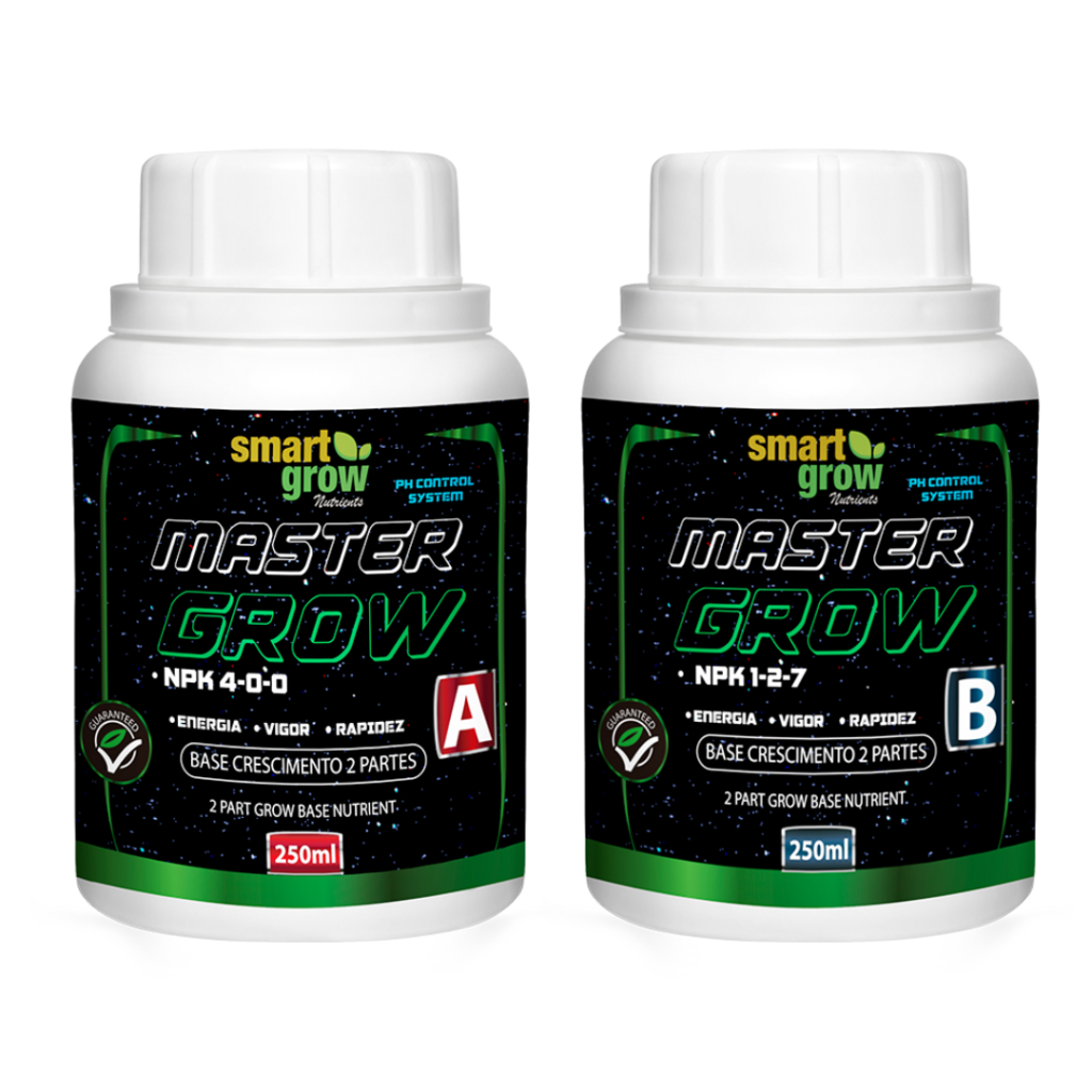 Combo Bases Vegetativo Smart Grow (MasterGrowA + MasterGrowB) - 250ml