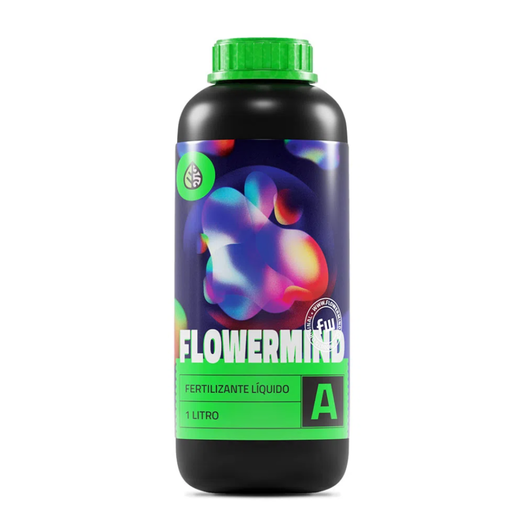 Kit Fertilizante Flowermind M (Fertilizante Liquido + Blend de rochas) 1L + 125g (1)