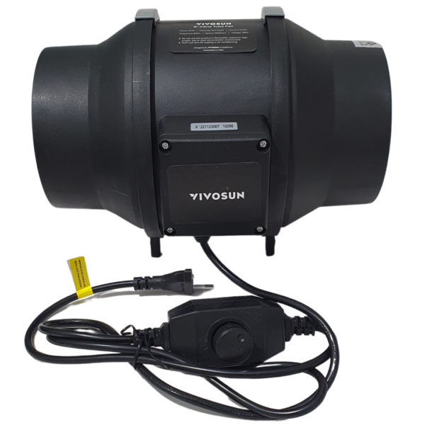 Exaustor Vivosun TurboMax 150mm 660m3h – 110V Apenas (3)