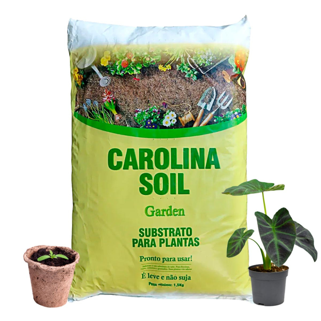 Substrato Carolina Soil Garden EC 1,0 - 1,5 kg - Pronto pra usar (1)