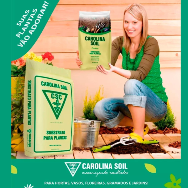 Substrato Carolina Soil Garden EC 1,0 - 1,5 kg - Pronto pra usar (2)