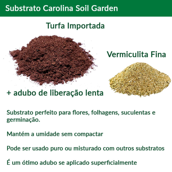 Substrato Carolina Soil Garden EC 1,0 - 1,5 kg - Pronto pra usar (3)