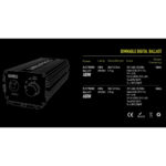 Reator Eletrônico Dimerizável Garden Highpro LumaxPro 600W - Imagem 5