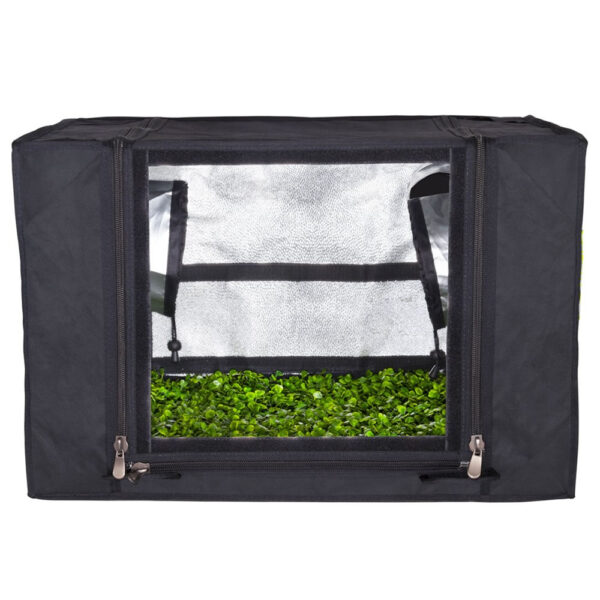 Estufa Garden Highpro Probox Propagator S – 60 x 40 x 40 cm, estrutura em alumínio leve com cobertura em náilon e Mylar (97% de refletividade)