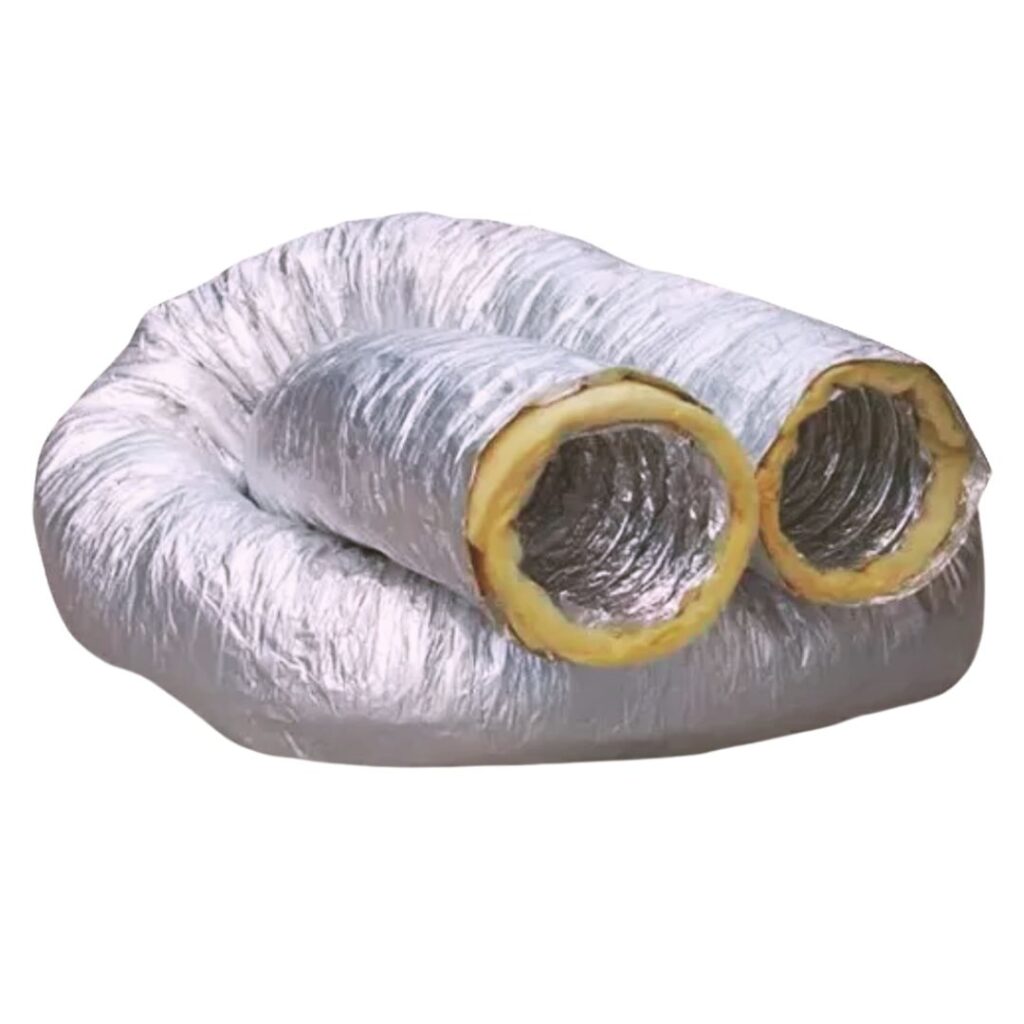 Duto Flexível Sonodec 4" – isolamento acústico e térmico para ventilação silenciosa