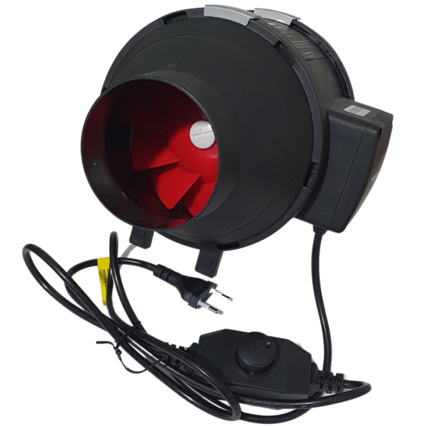 Exaustor Vivosun TurboMax 100mm 320m³/h – ventilação eficiente e silenciosa com controle de velocidade variável