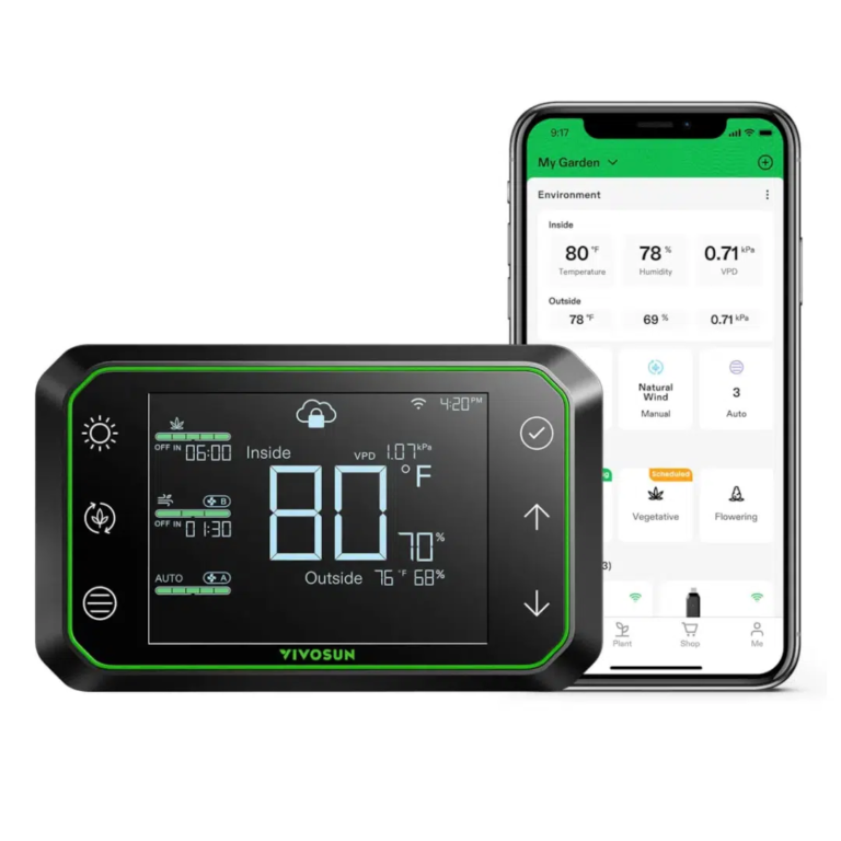 Controlador GrowHub E42 Vivosun – Automação Inteligente para Cultivo Indoor