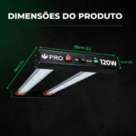 Painel de LED Quantum Barra 120W PR (7)
