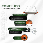 Painel de LED Quantum Barra 480W (4)