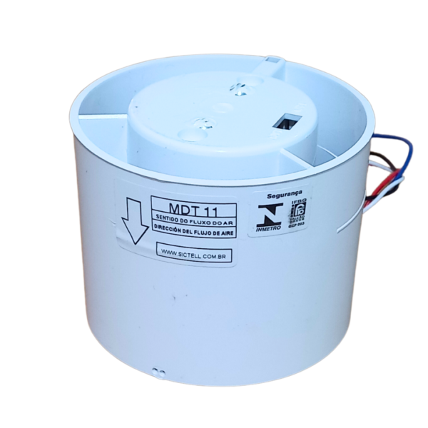 Exaustor Sicflux MDT 100mm 100m³/h Bivolt – ventilação eficiente e silenciosa para cultivo indoor