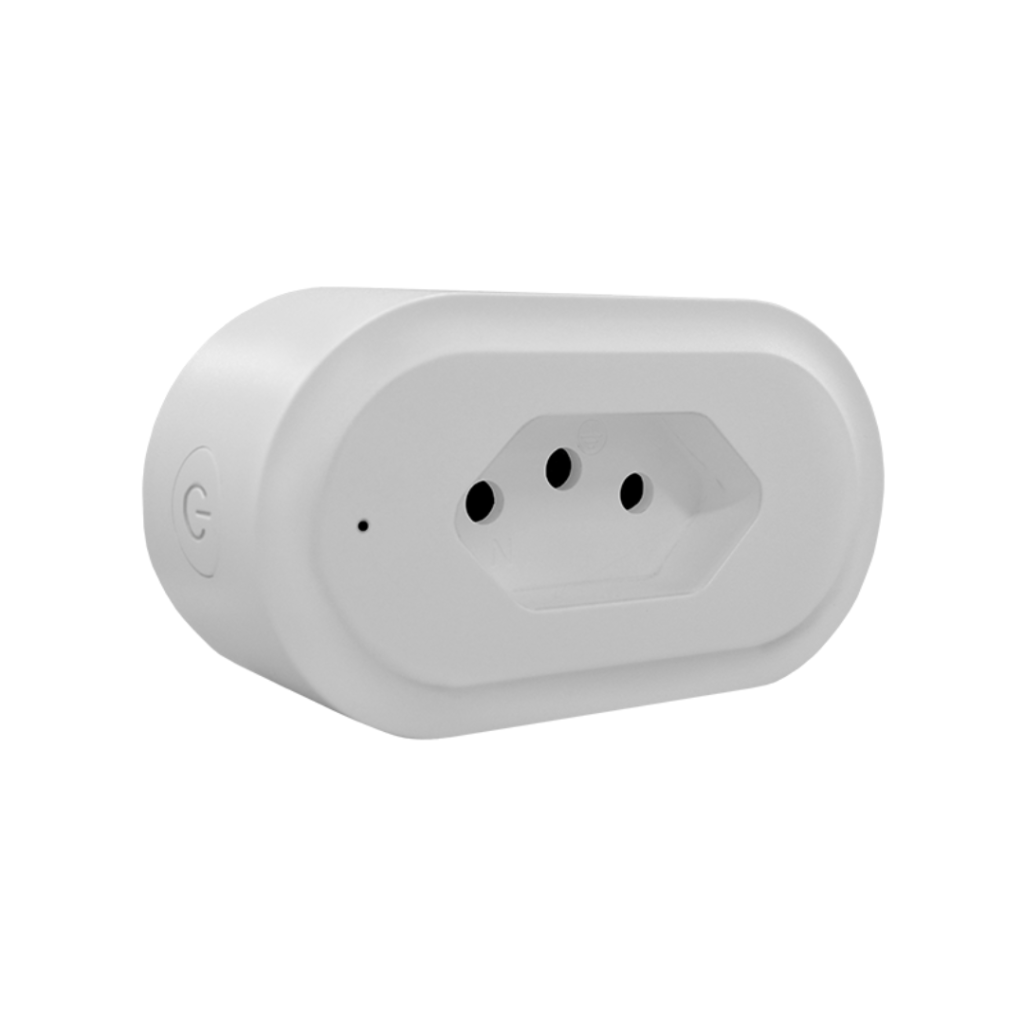 Tomada Smart Wi-Fi 10A Bivolt – Controle remoto via app