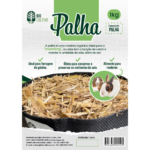 Palha de Aveia Mulching 1kg para cobertura de solo, forragem e alimentação de roedores.