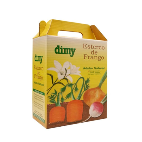 Esterco de Frango Dimy 1kg para hortas e pomares