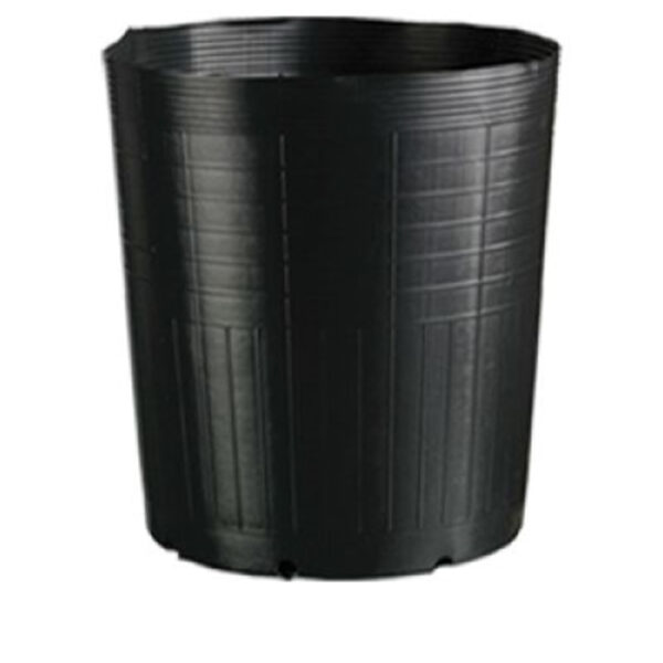 Vaso Nutriplan Sem Alça 18L, feito de plástico reciclado, ideal para mudas grandes e cultivo sustentável.