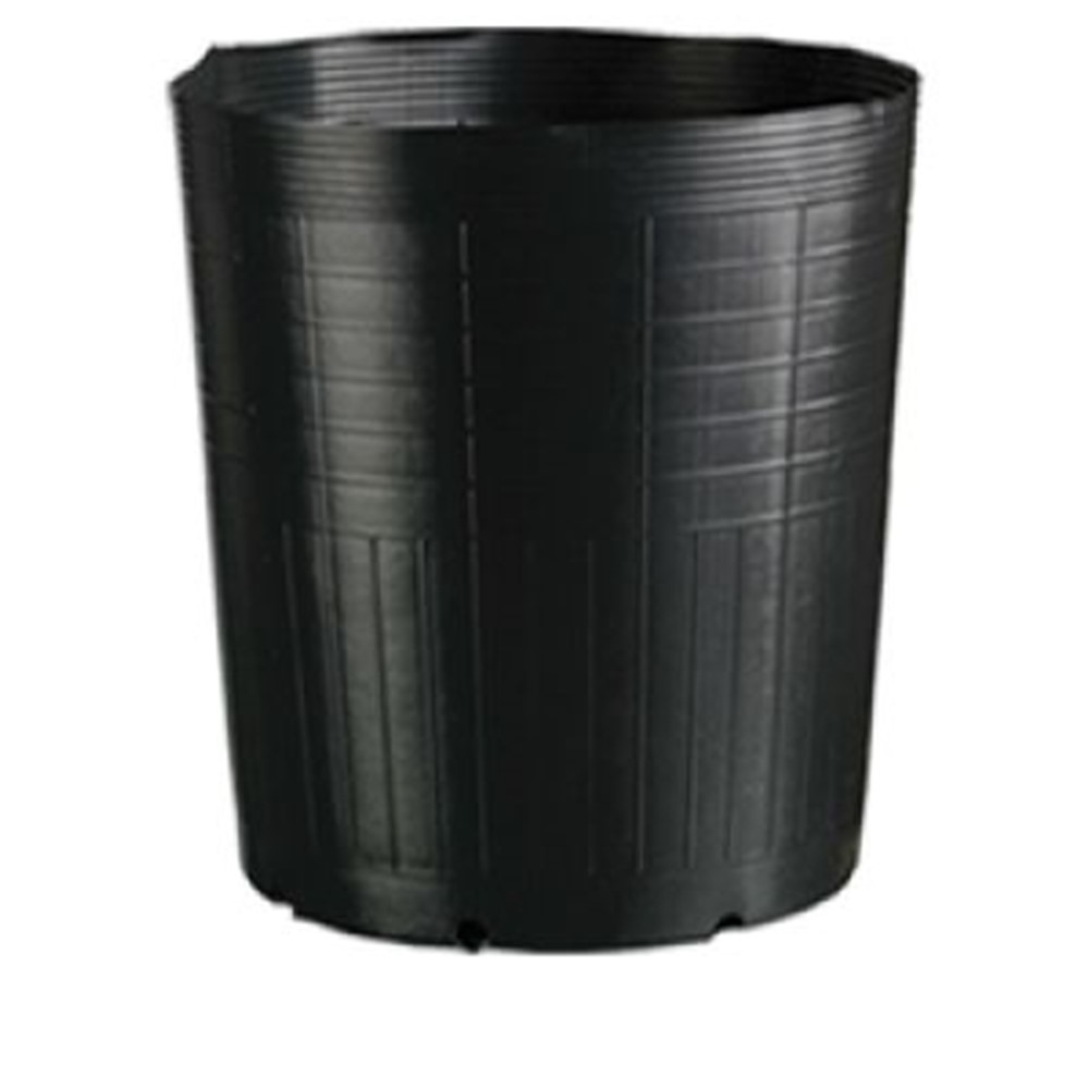 Vaso Nutriplan Sem Alça 18L, feito de plástico reciclado, ideal para mudas grandes e cultivo sustentável.