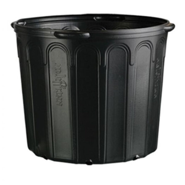 Vaso Nutriplan Sem Alça 25L, resistente e sustentável, ideal para mudas grandes.