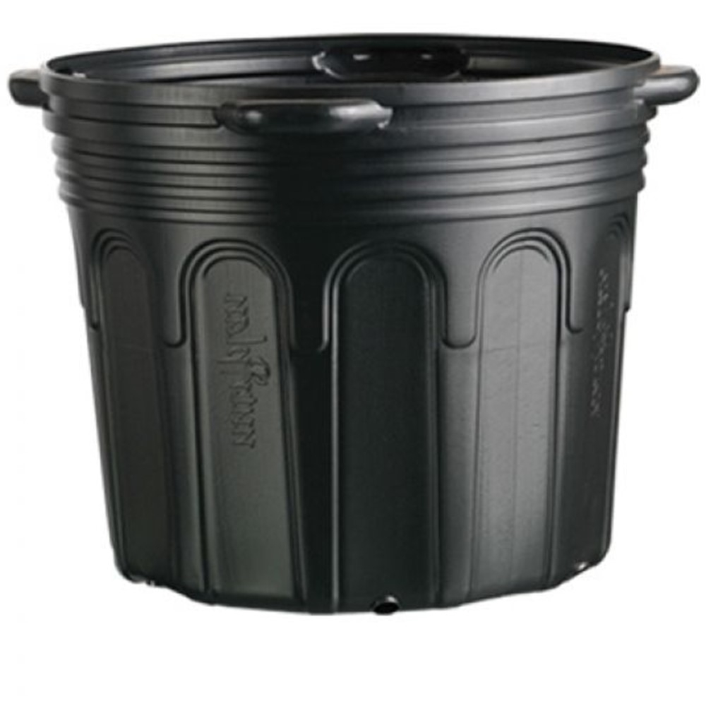 Vaso Nutriplan Sem Alça 33L, resistente e sustentável, ideal para mudas grandes.