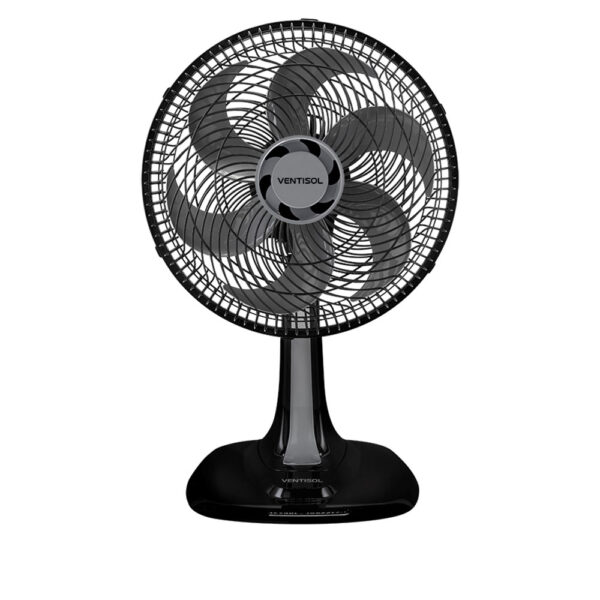 Ventilador oscilante Ventisol de 30cm, com 3 velocidades e opção de uso em mesa ou parede, ideal para refrescar ambientes residenciais