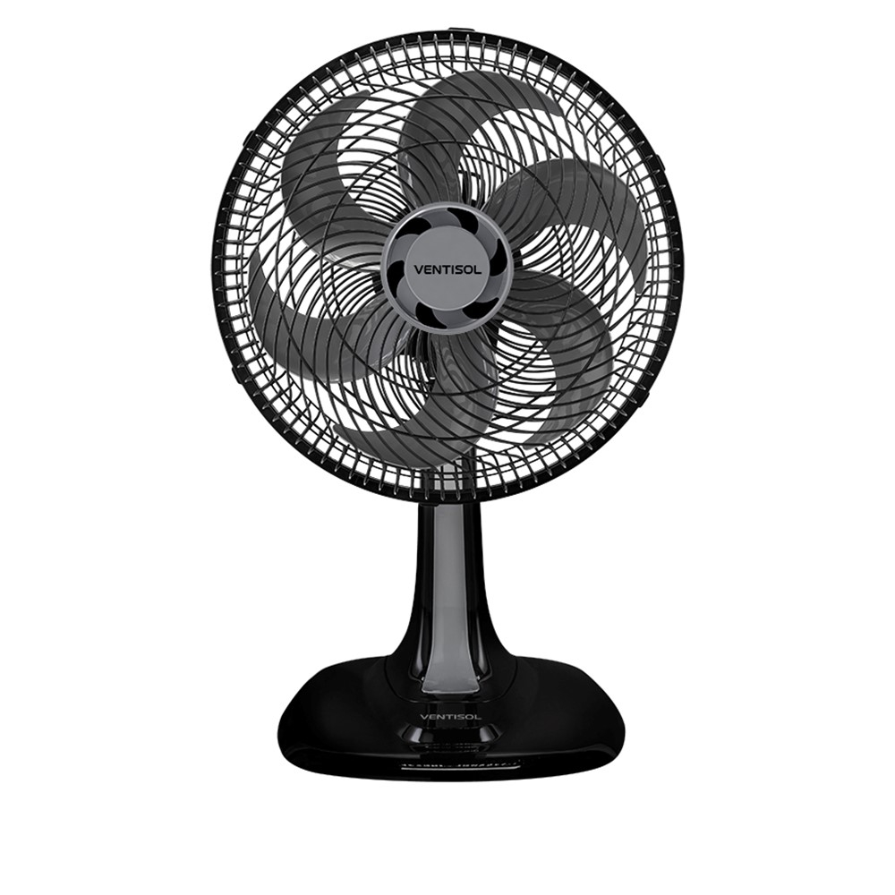 Ventilador oscilante Ventisol de 30cm, com 3 velocidades e opção de uso em mesa ou parede, ideal para refrescar ambientes residenciais