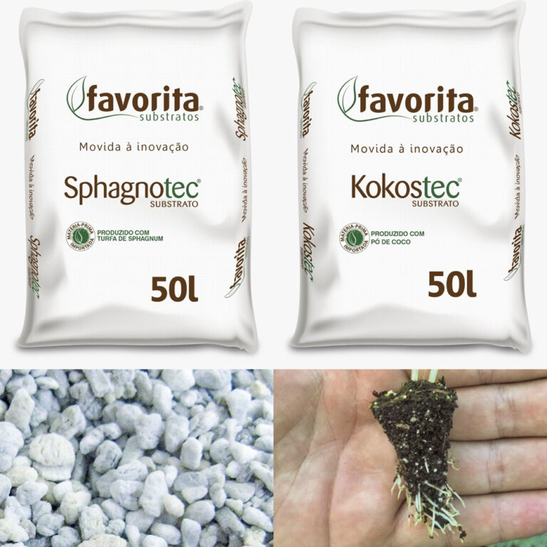 Combo 50L Fibra de Coco e 50L Perlita