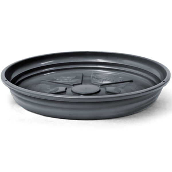 Prato Redondo Nutriplan Nº 5, ideal para vasos pequenos, garantindo drenagem e controle de umidade.