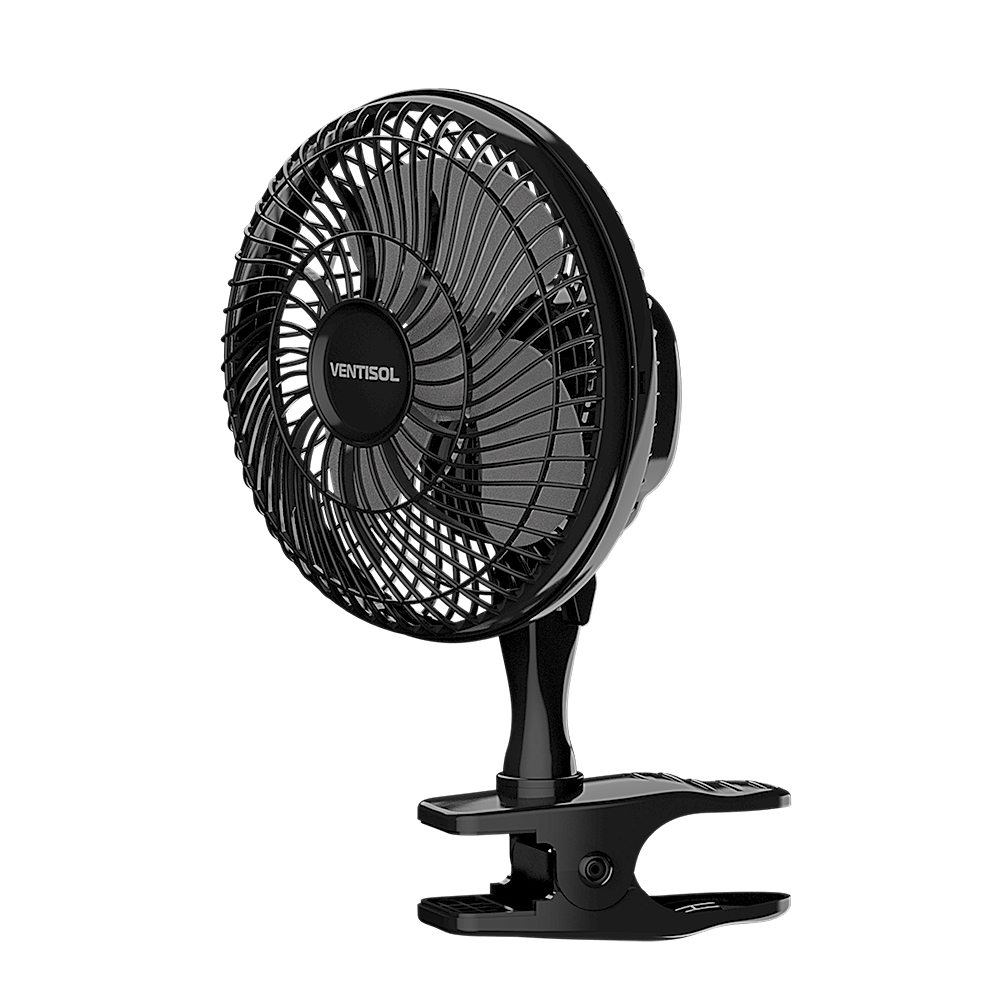19134-ventilador-mesa-mini-20cm-preto-220v-ventisol (7) Ventilador Clip ou Base Ventisol - 2 Velocidades - 20cm - 110v - Imagem 1