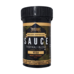 Embalagem de 50g do Adubo Orgânico Tropikali Sauce Vega, um booster artesanal para crescimento e floração.