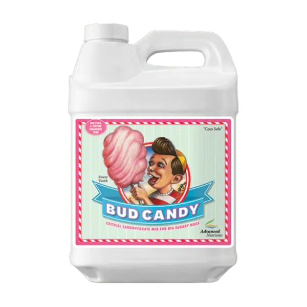 Bud Candy Advanced Nutrients 4L, intensificador de sabor, aroma e potência para flores.