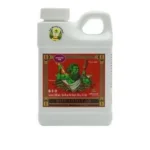 Frasco de 500ml do fertilizante Bud Ignitor Advanced Nutrients, ativador de floração rápida e intensa para cultivos menores.