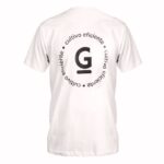 Camiseta GRAMA - Cores com estampa frontal da marca, 100% algodão