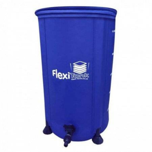 Tanque Flexível AutoPot 50L – solução compacta e eficiente para armazenamento de água no cultivo.