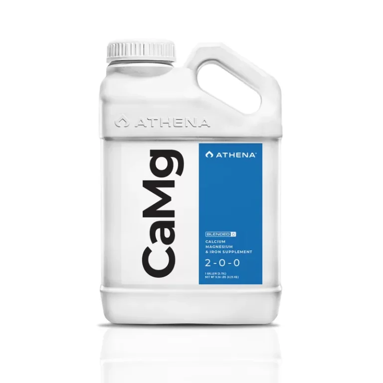 Athena CaMg 3,78L, suplemento de cálcio e magnésio para nutrição vegetal otimizada.