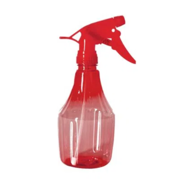 Pulverizador Top Garden 550ml Vermelho com bico ajustável para hortas e jardinagem