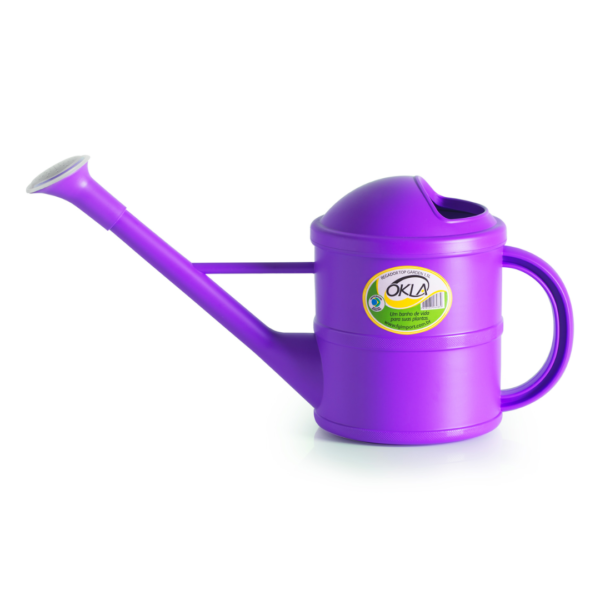 Regador Top Garden 1,5L Lilás com bico crivo e alça anatômica