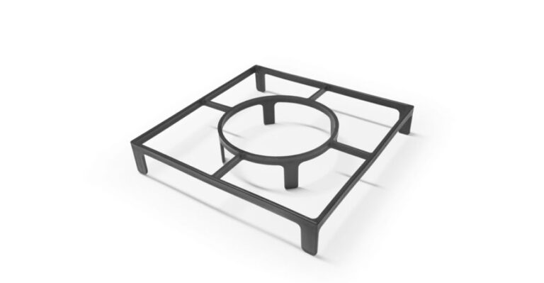 Suporte Plástico Nutriplan Rasteiro – suspende o vaso do solo, melhorando a drenagem e prevenindo umidade excessiva no cultivo