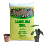 Substrato Carolina Soil Garden EC 1,0 - 1,5kg, ideal para plantas, hortas e suculentas.