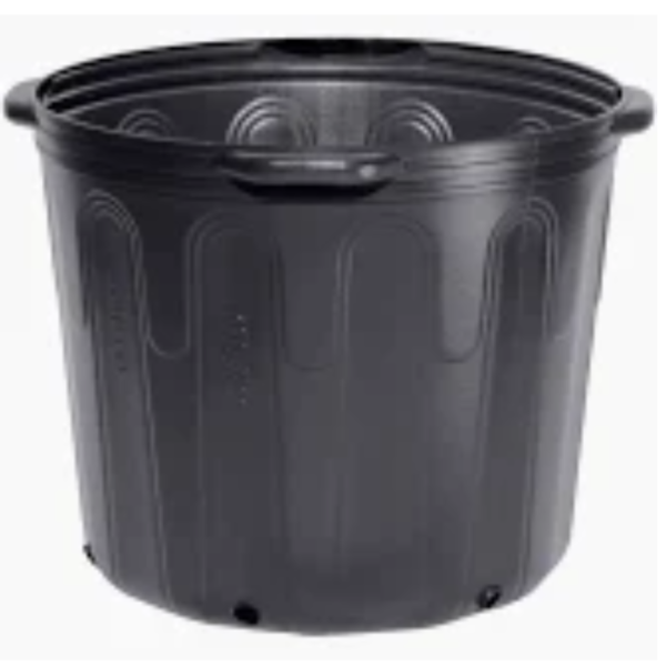 Vaso Plástico Nutriplan com alça 18L para cultivo de plantas, flores e hortaliças
