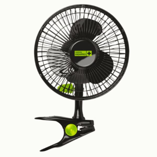 Ventilador Clip Garden Highpro Profan 15cm – 5W para cultivo indoor e circulação de ar.