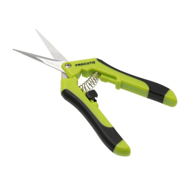 Tesoura de Ponta Reta Procut Garden Highpro com lâminas inoxidáveis e trava de segurança
