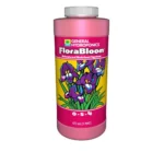 FloraBloom General Hydroponics 473ml, fertilizante para raízes e floração, P, K, Mg, S e sílica para plantas saudáveis.