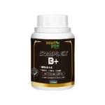 Complex B+ Smart Grow 250ml, complexo polivitamínico para revitalizar plantas, com ácidos húmicos e fúlvicos e vitaminas B e D.