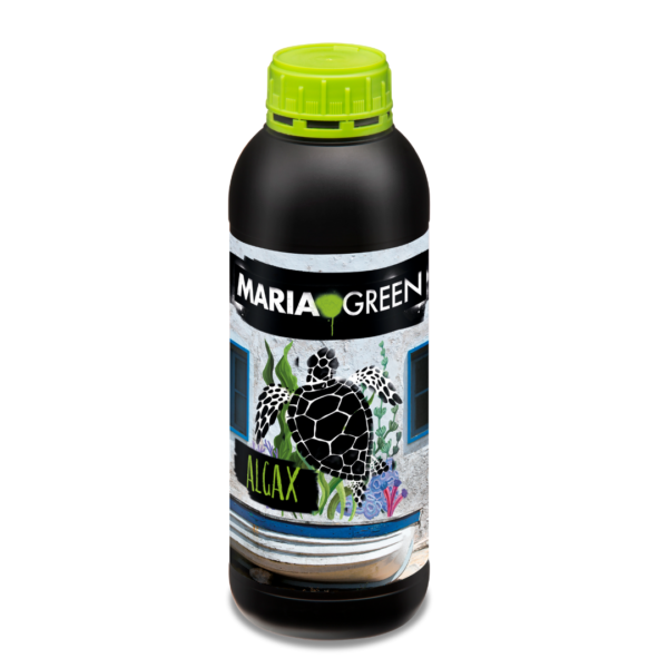 Algax Maria Green 250ml, fertilizante orgânico com aminoácidos e algas marinhas.