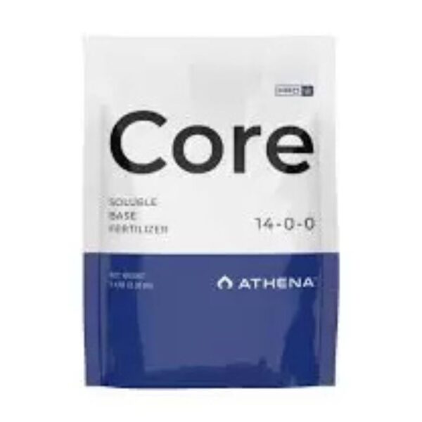 Athena Pro Core 11,34kg, fertilizante solúvel para nutrição básica completa em grandes cultivos.