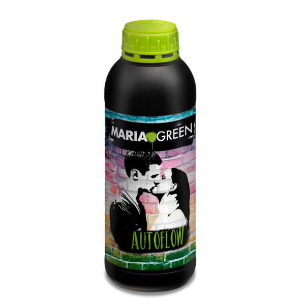 Autoflow Maria Green 500ml, fertilizante orgânico para plantas autoflorescentes.