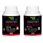 Combo Bases Floração Smart Grow 250ml, Master Bloom A e B para floração intensa.