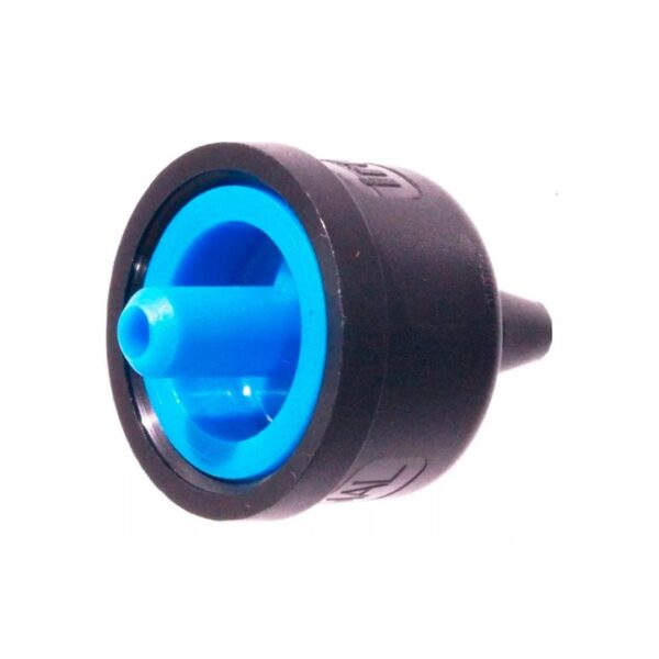 Gotejador Irritec iDrop Normal com vazão de 2 litros por hora, ideal para sistemas de irrigação por gotejamento.